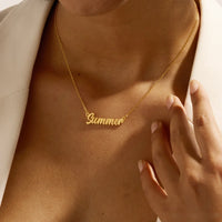 Collier prénom personnalisé