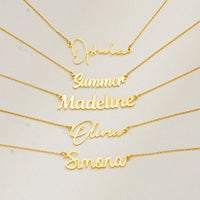 Collier prénom personnalisé